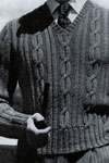 cable stitch neck pullover pattern