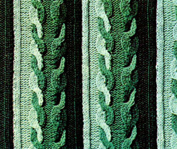 Bold Braid Afghan Pattern