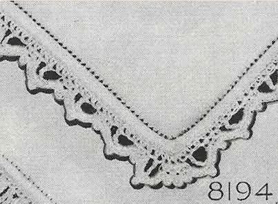 Handkerchief Edging #8194