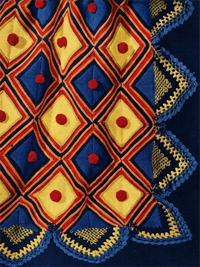 Fireside Afghan Pattern #641