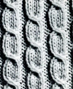 Cable Shrug Pattern