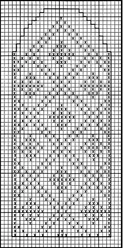Mitten Pattern #506 chart