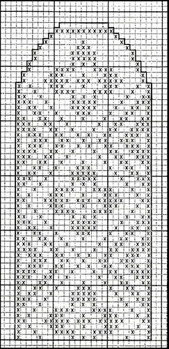 Mitten Pattern #508 chart