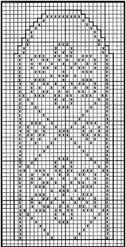 Mitten Pattern #512 chart