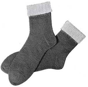 Ladies Socks Pattern, No. 609