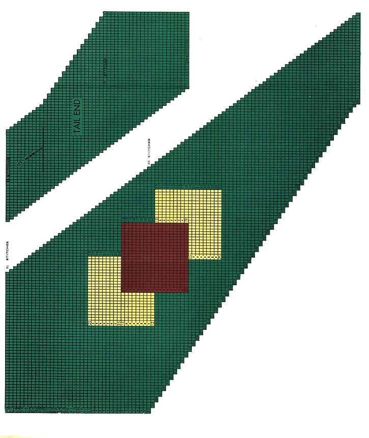 Diamond Overlay Necktie Pattern #5004T
