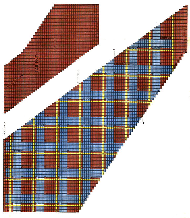 3-Color Plaid Necktie Pattern #5014T