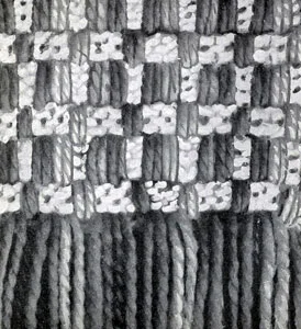 Knitted Carriage Cover Pattern chart