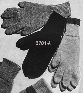 Quebec Wind Breaker and Mittens Pattern #3701