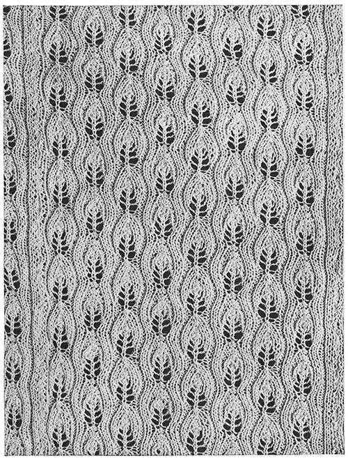 Arcady Bedspread Pattern #680 swatch