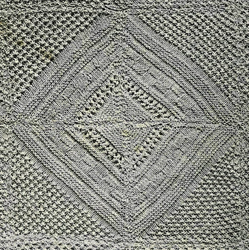 Knitted Bedspread Pattern