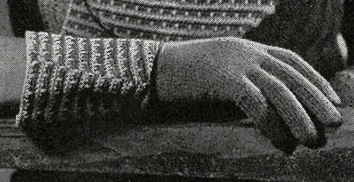Tyrolean Gauntlet Gloves Pattern #77