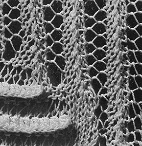 Knitted Lace Blouse Pattern #168 swatch