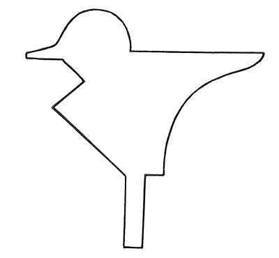 Baby Bib Pattern chart