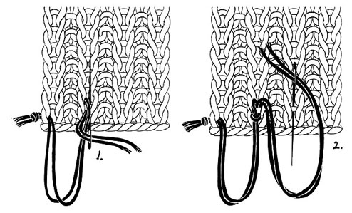 Wig Hats Pattern chart