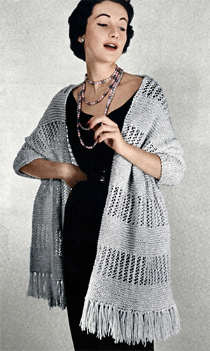 Fireside Shawl Pattern