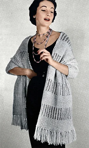 Fireside Shawl Pattern