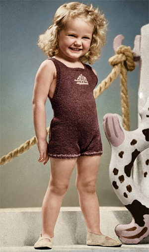 Knitted Bathing Suit Pattern #601