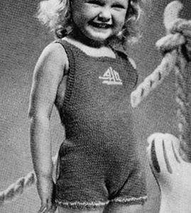 Knitted Bathing Suit Pattern #601