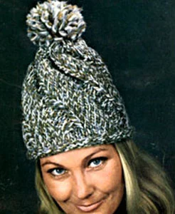 Knit Hat Pattern #2155