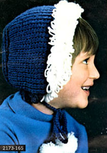 Knit Hat Pattern #2173