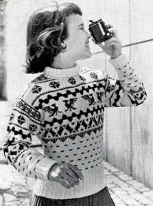 Pullover Sweater Pattern 5891