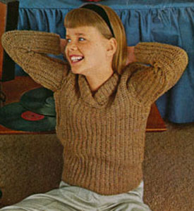 Pullover Sweater Pattern 5894