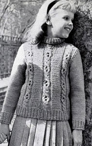 Pullover Sweater Pattern 5896