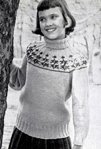 Pullover Sweater Pattern 5925