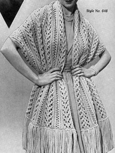 Quick Knit Stole Pattern