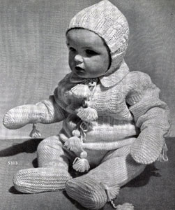 Baby Snowsuit No. 5313 Pattern