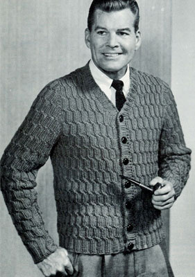 Quick Knit Twisted Cable Cardigan Pattern