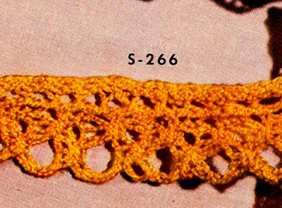 Knitted Edging No. S266 Pattern