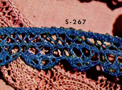 Knitted Edging No. S267 Pattern