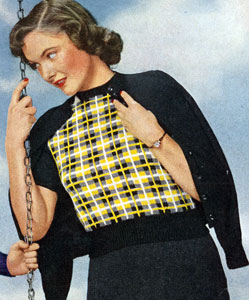 Barclay Tartan Pullover Pattern