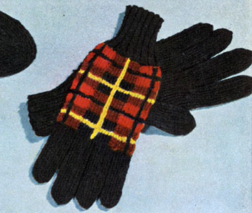 Wallace Tartan Gloves Pattern