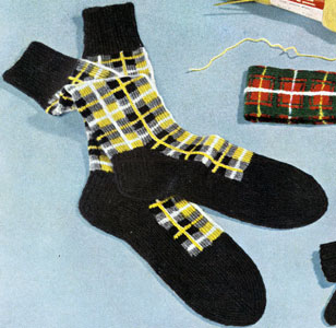 Barclay Tartan Socks Pattern
