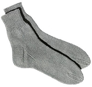 Ladies Socks Pattern, No. 618
