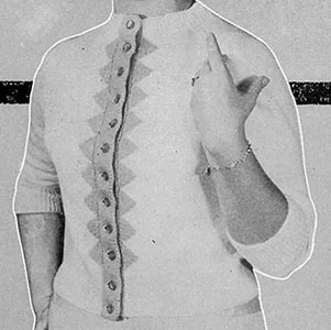 Young 'n Pert Cardigan Pattern #905