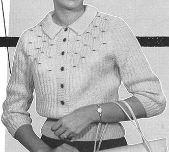 Smart 'n Smocked Cardigan Pattern #908