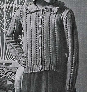 Girls Sweater Pattern #926
