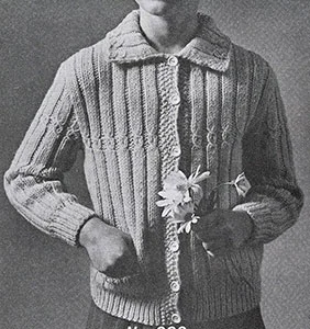 School Girl Cardigan Pattern #928