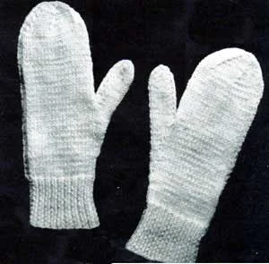 Mittens for 10-12-14 Year Olds Pattern #104