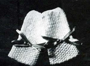 Infants to Six Months Mittens Pattern #94