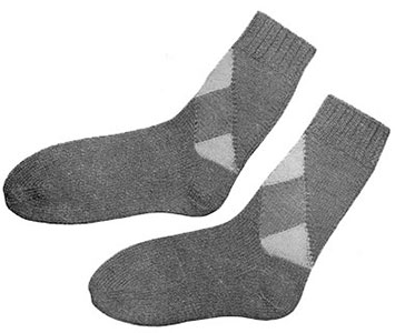 Girls Argyle Socks Pattern #611