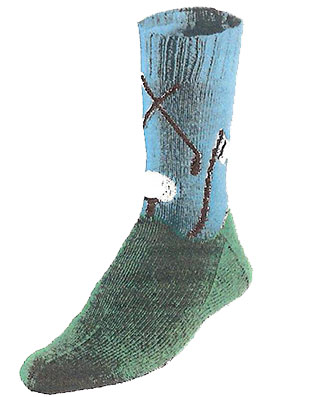 Hole-in-One Golf Socks Pattern #7235