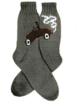 Hot Rod Socks Pattern #7251