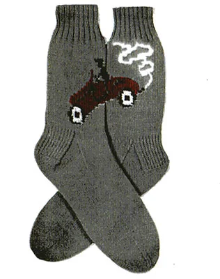 Hot Rod Socks Pattern #7251