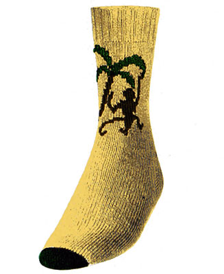 Monkey Shines Socks Pattern #7264 profile