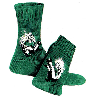 Skunk Socks Pattern #7269 profile